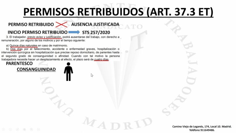 articulo 37 estatutos de los trabajadores