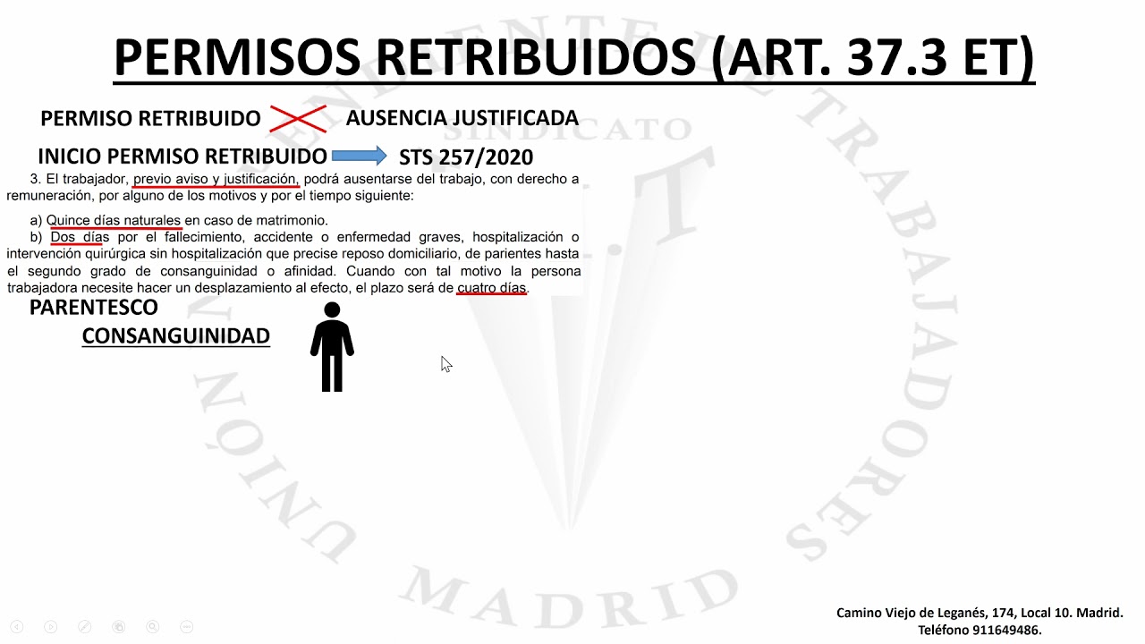 articulo 37.3 estatuto de los trabajadores