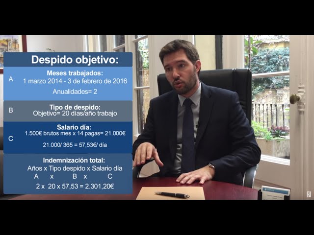 calculadora indemnización por despido objetivo
