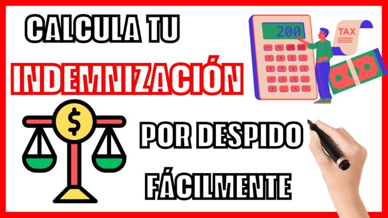 como calcular indemnizacion por despido