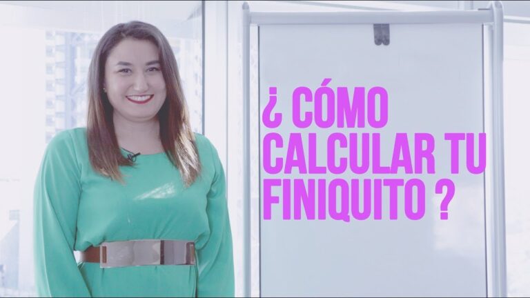 como calcular un finiquito de trabajo
