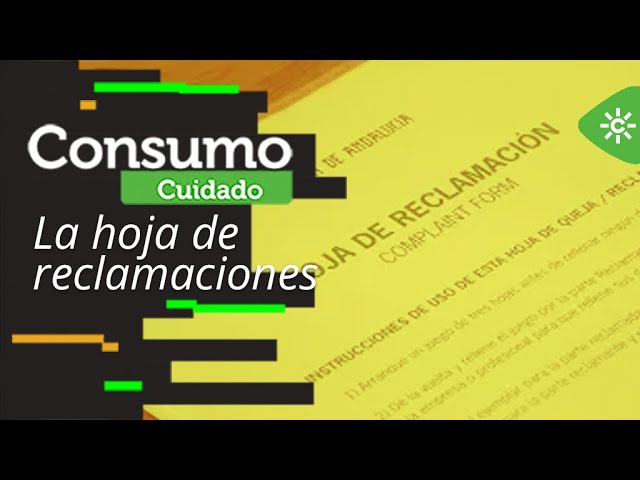 como poner una hoja de reclamaciones