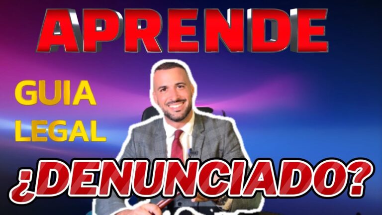 como saber si te han denunciado