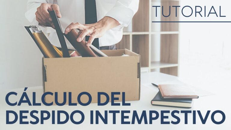 como se calcula el despido