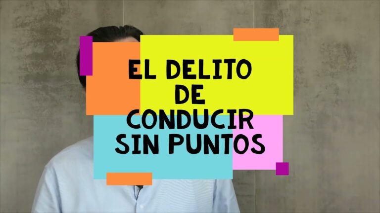 conducir sin carnet es delito