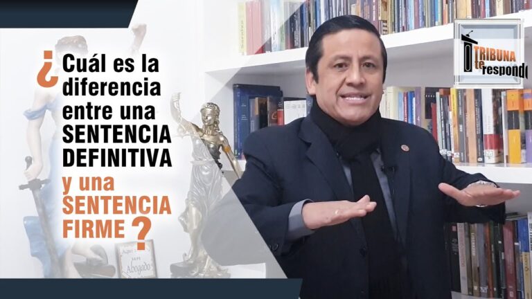 cuando es firme una sentencia