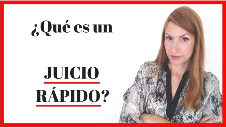 cuanto dura un juicio rápido