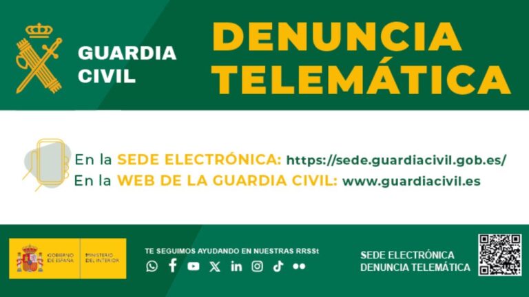 cuanto tarda en llegar una denuncia de la guardia civil