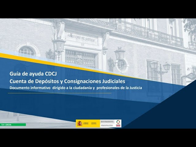 cuenta de depositos y consignaciones