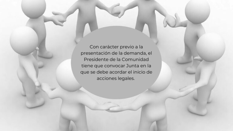 demanda contra comunidad de propietarios por daños