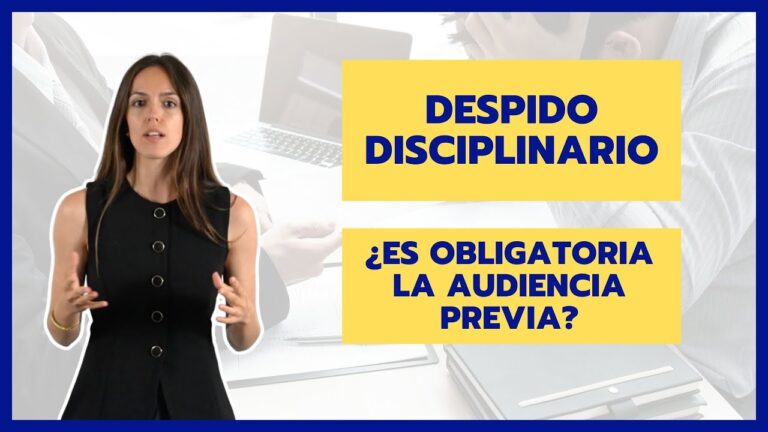 despido disciplinario sin sanciones previas