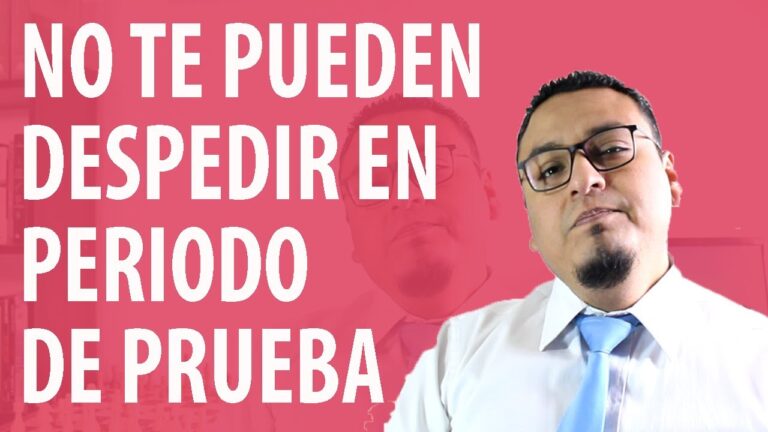despido en periodo de prueba