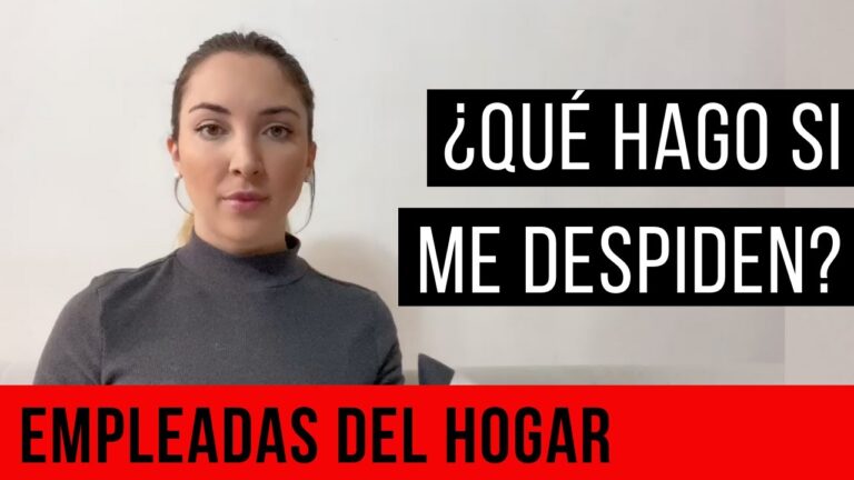 despido improcedente empleada de hogar