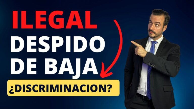 despido nulo por estar de baja