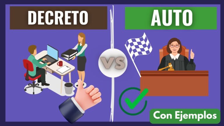 diferencia entre auto y sentencia