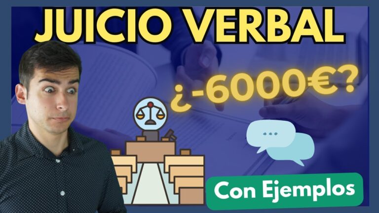 escrito proposición prueba juicio verbal