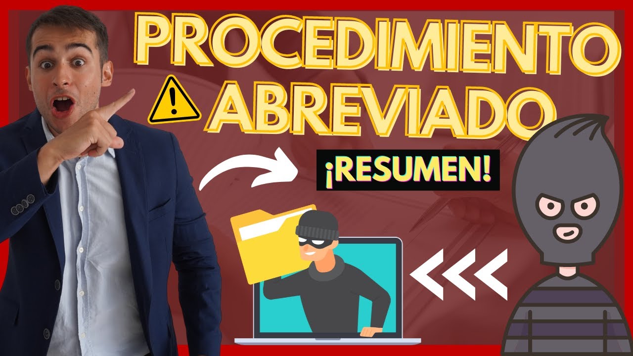 esquema procedimiento abreviado penal español