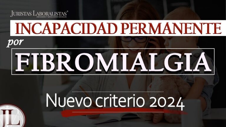 grado de discapacidad por fibromialgia