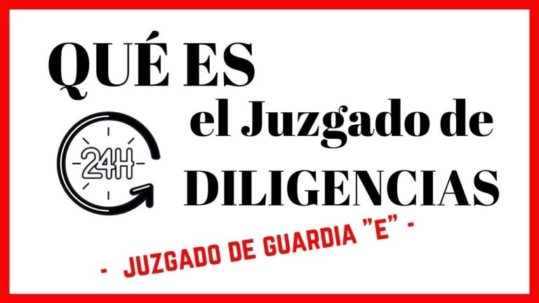 horario para firmar en el juzgado de guardia