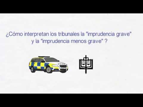 imprudencia grave y menos grave