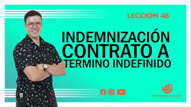 indemnización por despido contrato indefinido