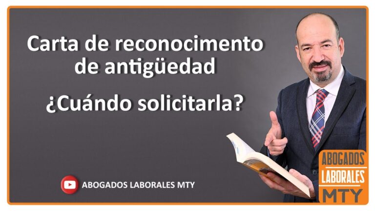 jurisprudencia reconocimiento de antigüedad laboral
