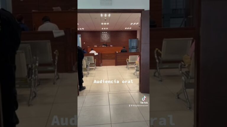 juzgados y audiencias mju que significa