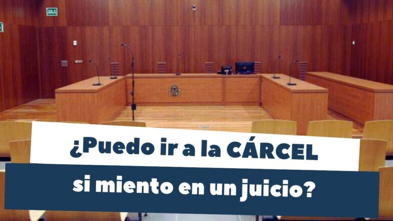 mentir en un juicio es delito