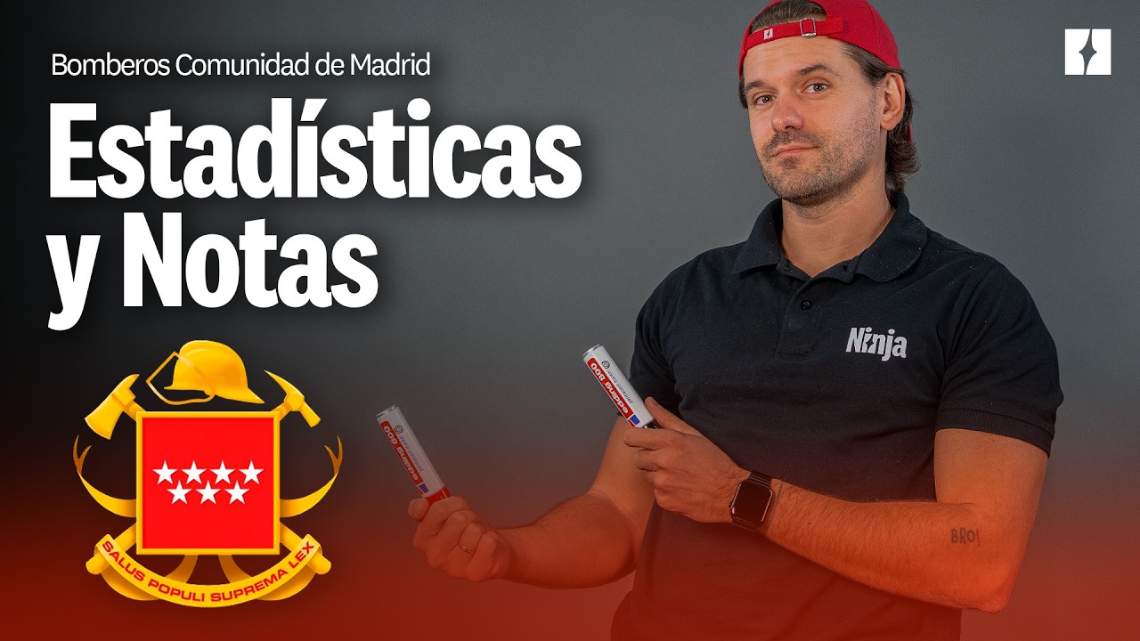 nota de corte bomberos comunidad de madrid