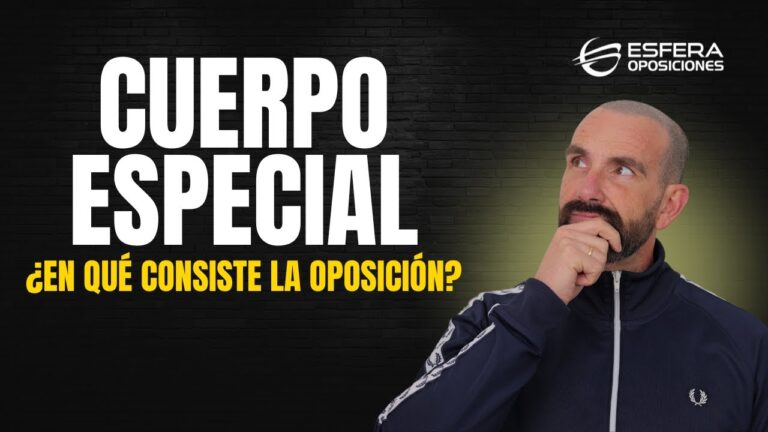 oposiciones cuerpo especial instituciones penitenciarias