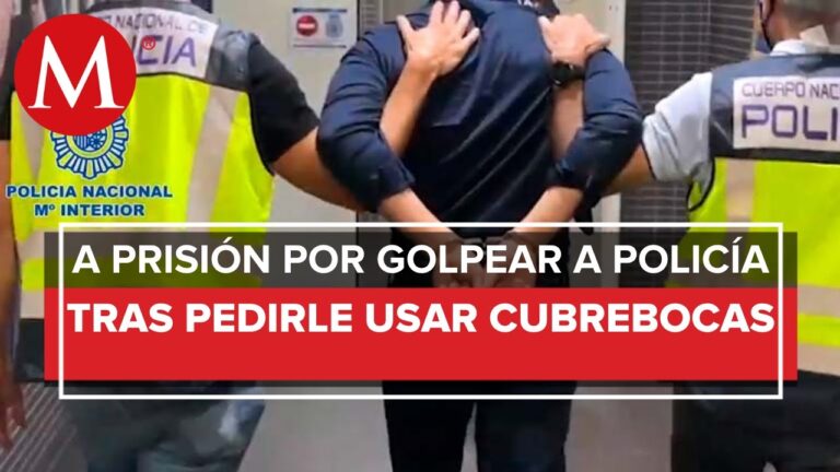 pena por agredir a un policía en españa