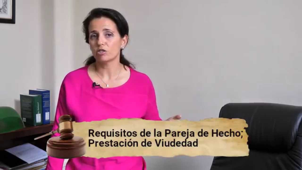 pension de viudedad parejas de hecho