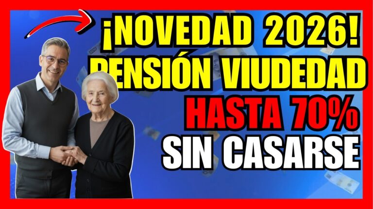 pension de viudedad sin estar casados