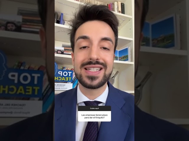 plazo para pagar finiquito por despido
