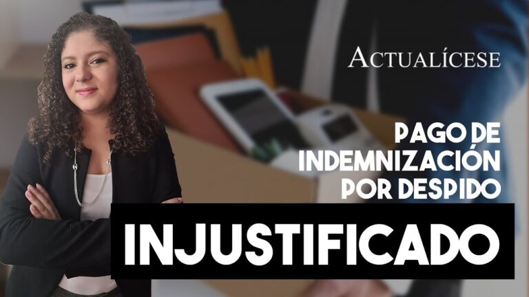 plazo para pagar indemnización por despido improcedente