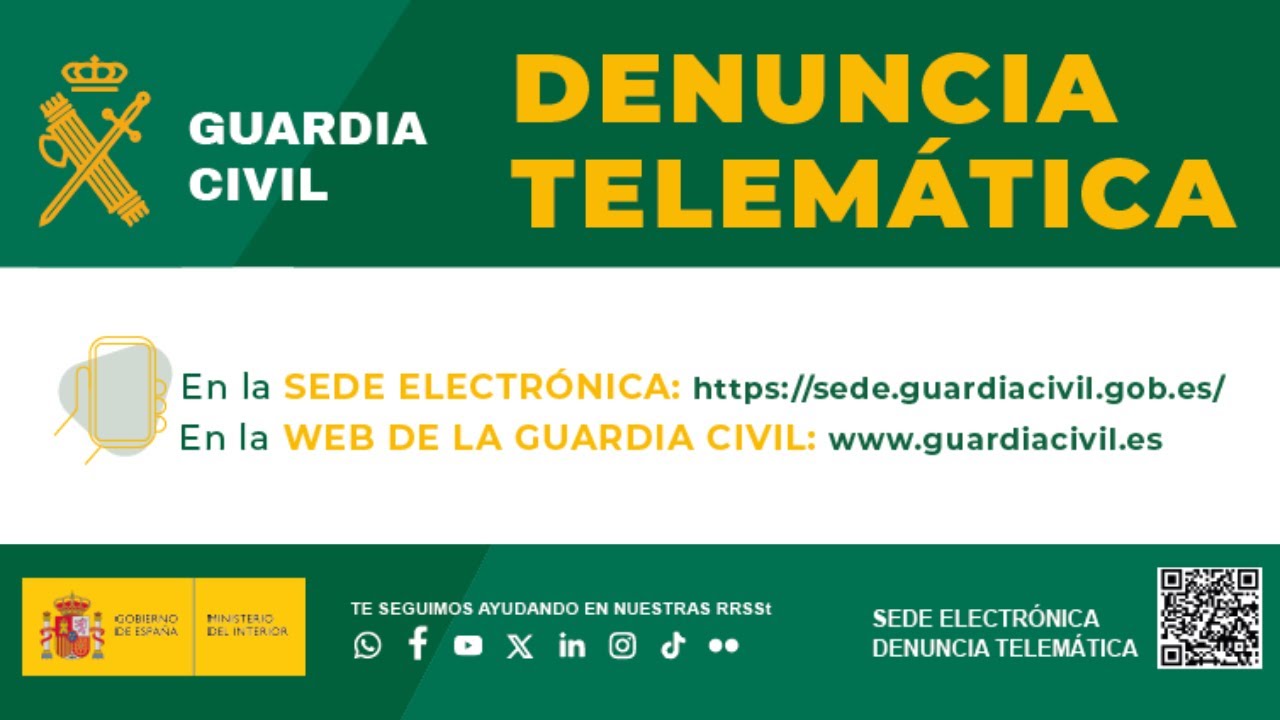 poner denuncia online guardia civil