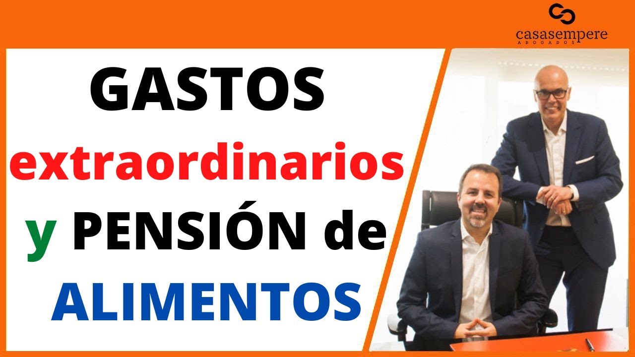 que entra en la pensión de alimentos