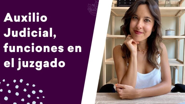 que es el auxilio judicial