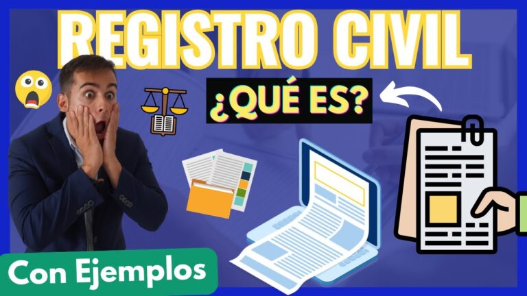 qué es el registro civil