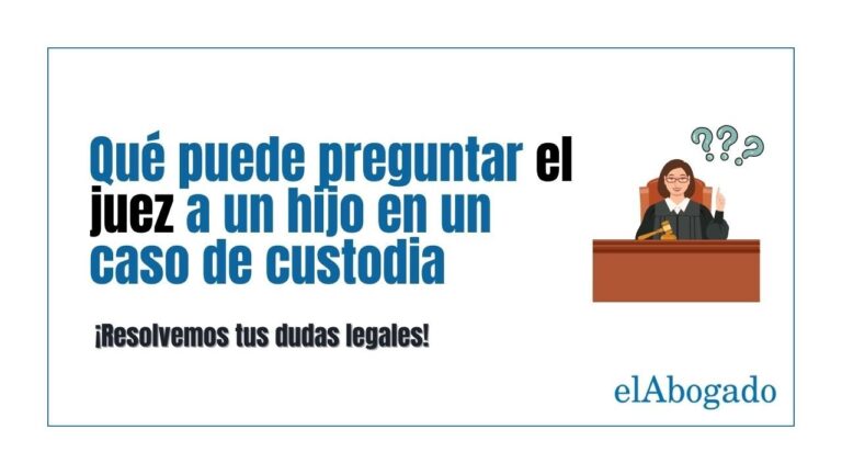 que preguntas hace el juez a los niños