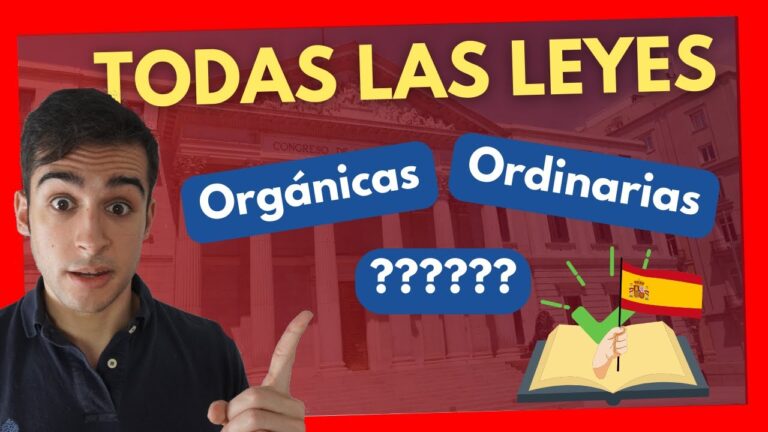 quien hace las leyes en españa