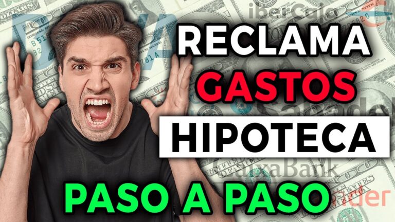 reclamacion de gastos de hipoteca