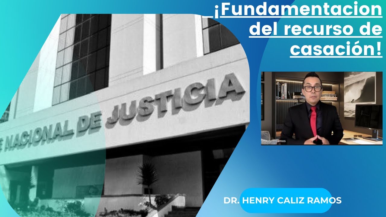 recurso de casación penal esquema