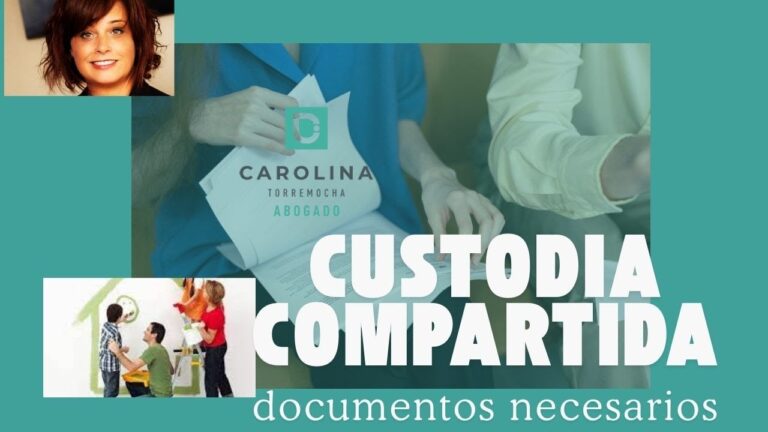 requisitos para pedir custodia compartida