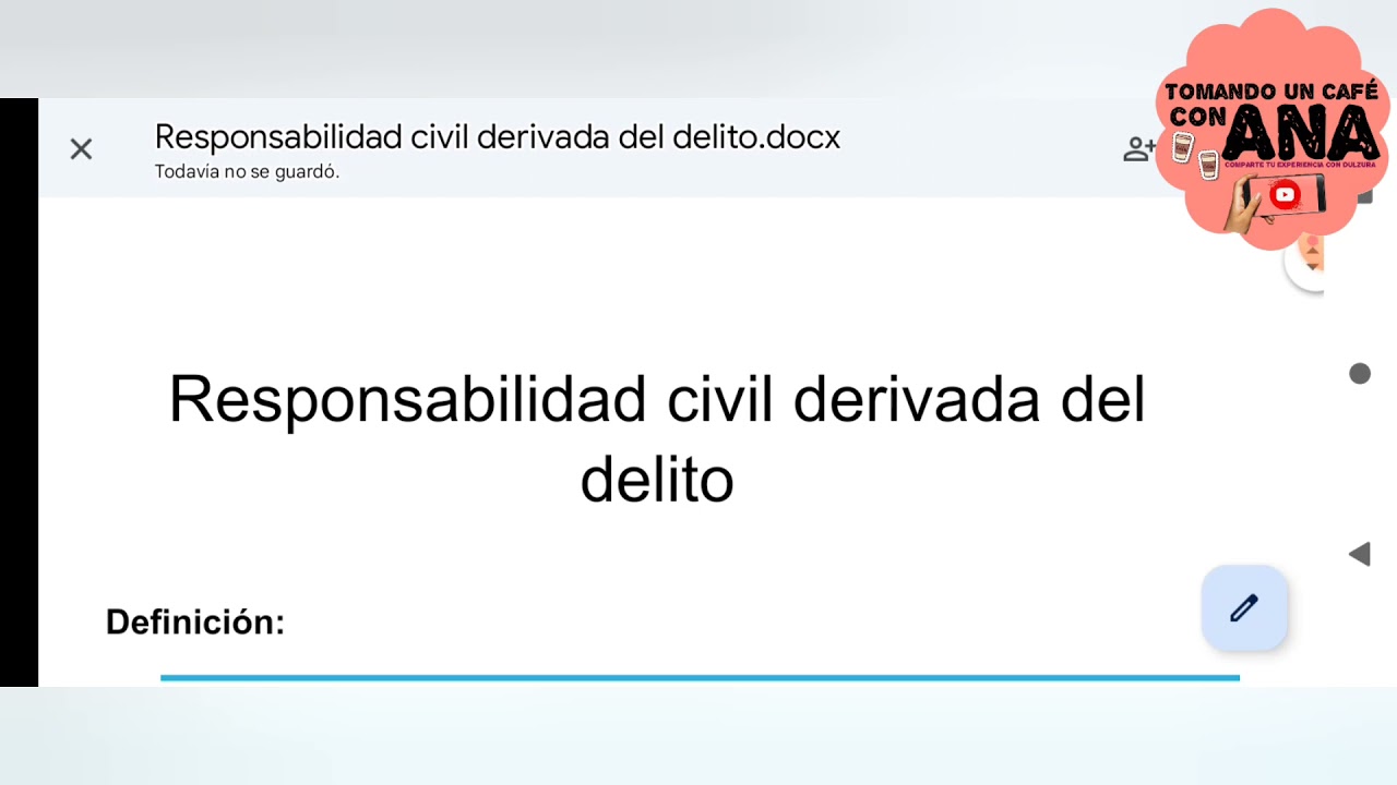 responsabilidad civil derivada del delito