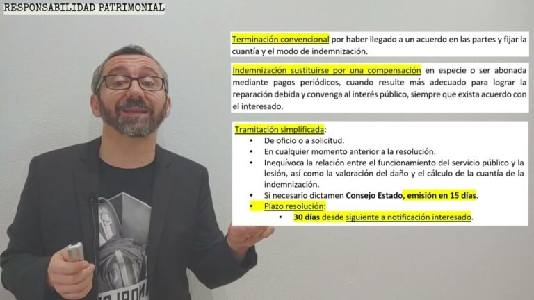 responsabilidad patrimonial de la administracion
