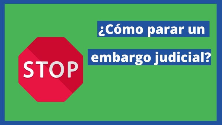 se puede fraccionar un embargo del juzgado